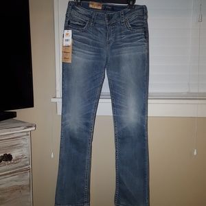 Women's Silver Brand Boot Cut Jeans
